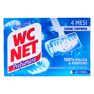 Ароматичний блок для унітазу WC NET tav.wc ocean 4 шт.