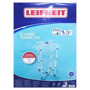 Підлогова сушилка для білизни LEIFHEIT stendibiancheria tower 270 c/ruote