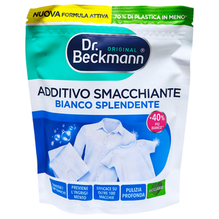 Плямовивідник відбілювач для тканин сипучий DR.BECKMANN add.SMACchiante g400 bianco