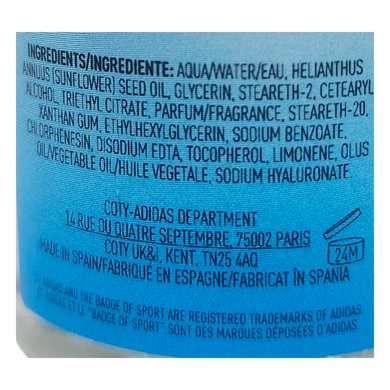 Дезодорант для тела кульковый ADIDAS s&m deo ins.c. r-on m50