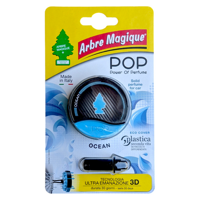 ОСВЕЖИТЕЛЬ ВОЗДУХА В АВТОМОБИЛЬ ARBRE MAGIQUE POP FOR CAR OCEAN 9.5 Г