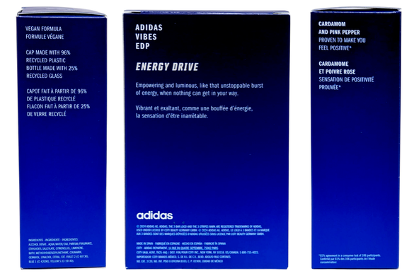 Парфюмированная вода чоловіча ADIDAS vibes energy edp uo ml100