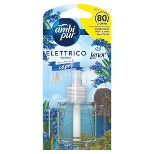 Запаска для електричного дифузора AMBIPUR elett.ric 80 gg capri 20 мл.