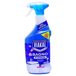 Средство для ухода за ванной комнатой VIAKAL spray ml 800 bagno express fiori
