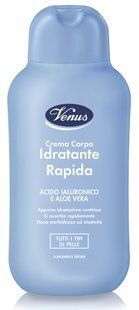 Крем для тіла зволожуючий для всіх типів шкіри VENUS crema corpo idratante yaluronico 250 мл.