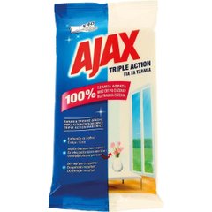 ВЛАЖНЫЕ салфетки для чистки стеклянных поверхностей AJAX SALV.VETRI 40 ШТ.