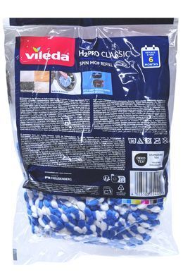Сменная насадка для швабры VILEDA h2pro spin m.r blpz01