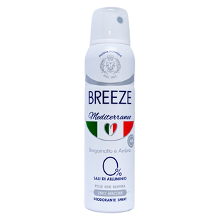 Дезодорант для тіла спрей BREEZE deo mediterr.spr. 150 мл.
