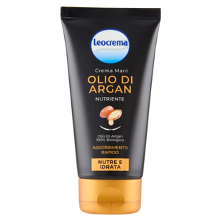 Крем для рук питание и увлажнение LEOCREMA crema mani olio di argan 75 мл.