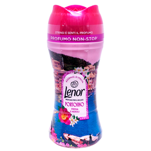 Парфум для прання в гранулах LENOR prof bucato perle gr 195 essenze ditalia portofino fresia & neroli