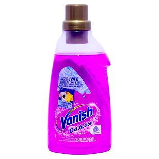 Плямовивідник підсилювач до прання рідкий VANISH SMACch gel rosa 750 мл
