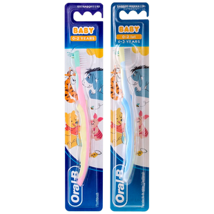 Зубна щетка дитяча екстра м'яка 0-2 роки ORAL-B spAZz.winn.the p. 1 шт.