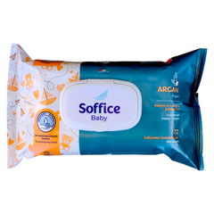 ВЛАЖНЫЕ САЛФЕТКИ ДЕТСКИЕ SOFFICE SALVIETTE BABY X 72 ARGAN A.VE 72 ШТ