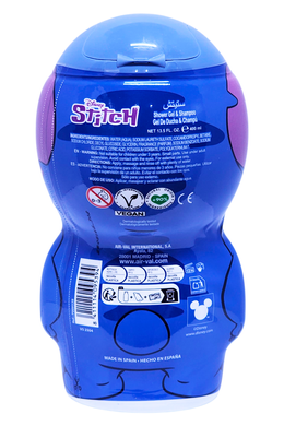 Гель-шампунь 2в1 для тела и волос детский AIR-VAL stitch s/g 2d 2in1 ml400