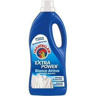 Плямовивідник відбілювач для тканин рідкий CHANTECLAIR additivo bucato bianco attivo extra power 900 ml