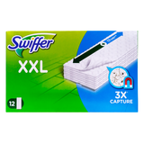 Сухі змінні серветки для швабри SWIFFER panni catturap pz 12 MAXI
