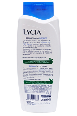 Гель-крем для ванны и душа LYCIA bs original ml750