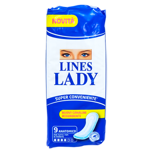 Гігієнічні прокладки LINES ass.lady canal.anat. pz9