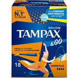 ЖЕНСКИЕ ТАМПОНЫ TAMPAX&GO ASSORB SUPER PLUS PZ18