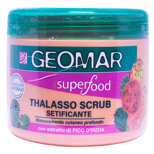 Скраб для тіла з відновлюючим ефектом GEOMAR thalasso scrub rim. 600 г.