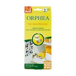 Липкі пластини проти харчової молі ORPHEA a/tarme alimentari 3 шт.