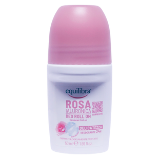 Дезодорант для тіла кульковий EQUILIBRA deo r-on 50 ml rosa