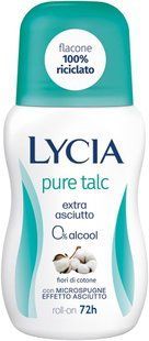 Дезодорант для тела кульковый LYCIA deo talco r-on 50 мл.