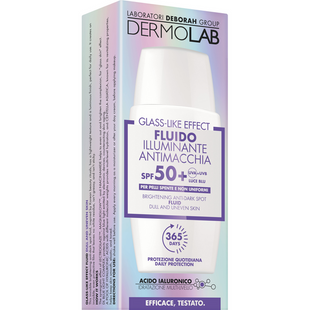 Крем-флюїд для обличчя DERMOLAB glass fl.vi.spf50+m40