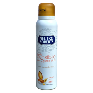Дезодорант для тіла спрей NEUTRO ROBERTS deo p/sens.argan 150 мл.