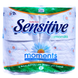 Туалетний папір SENSITIVE carta igien x 4 rotol. camomilla