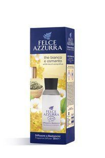 Ароматичний дифузор з паличками FELCE AZZURRA deod diffusore bastoncini the bianco 120 мл.