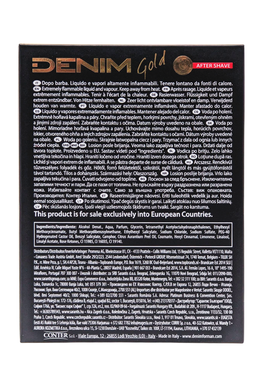 Лосьйон після гоління DENIM after shave gold 100 мл.