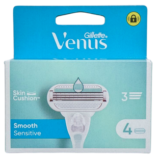 Сменные насадки для бритвы для бритья VENUS lame pz4 smooth SENSITIVE