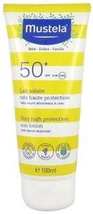 ДЕТСКОЕ СОЛНЦЕЗАЩИТНОЕ МОЛОЧКО MUSTELA SUN LAT.AAP50+ ML100
