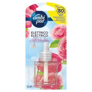 Запаска для електричного дифузора AMBIPUR elett.ric 80 gg fiori eleganti 20 мл.