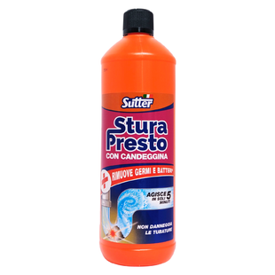 Гель для прочистки сточных труб SUTTER sturapresto disgorg gel 1 л.