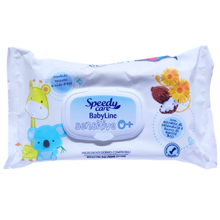 Влажные серветки детские SPEEDY care 0+ salv.baby 72 шт.