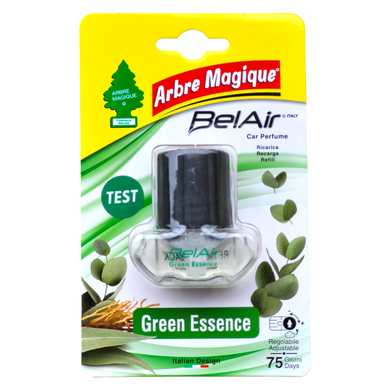 ОСВЕЖИТЕЛЬ ВОЗДУХА В АВТОМОБИЛЬ ЗАПАСКА ARBRE MAGIQUE BELAIR DEO AUTO RIC. GREEN ESSENCE