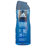 Гель для душу 3в1 для тіла волосся та обличчя чоловічий ADIDAS docciash fresh endurance 400 мл.