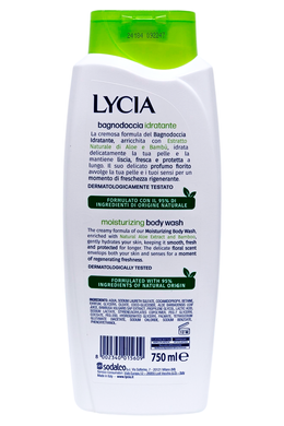 Гель-крем для ванни та душу LYCIA bs hydra fresh 750 мл.