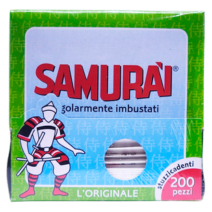 Зубочистка в обгортці SAMURAI stuzzic. imbust. pz200