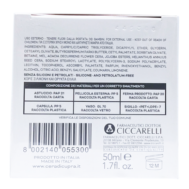 Крем для лица CERA DI CUPRA crema viso super idrat protett 50