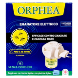 Електрофумігатор з рідиною захист від комарів ORPHEA emanat.elet+ric.liq.