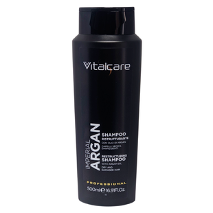 Шампунь для волосся відновлюючий VITALCARE sh argan professional 500 мл.