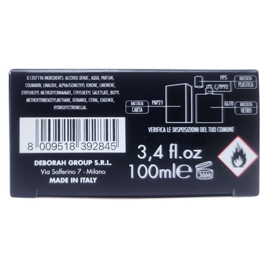 Туалетная вода мужская DERMOLAB uomo edt energizzante 100 ml