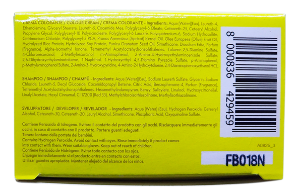 Краска для волос n.710 русявий з попелястим відтінком bloom DIKSON 710 biondo cenere crema colorante