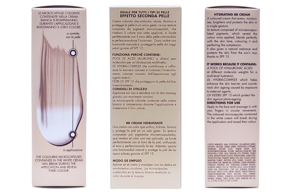 Крем для обличчя bb DERMOLAB bb cr.scura mp15 ml50