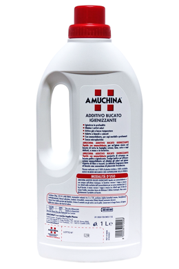 Підсилювач до прання дезінфікуючий + кондиціонер AMUCHINA add.igien.bucato 1 л.