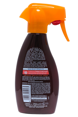Спрей для загара LEOCREMA solare spray abbronzatura rapida ml 250 spf 20 resistente all'acqua