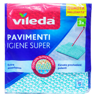 Тряпка для пола VILEDA panno paVIM. 3 шт.